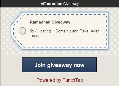 Punchtab Giveaway